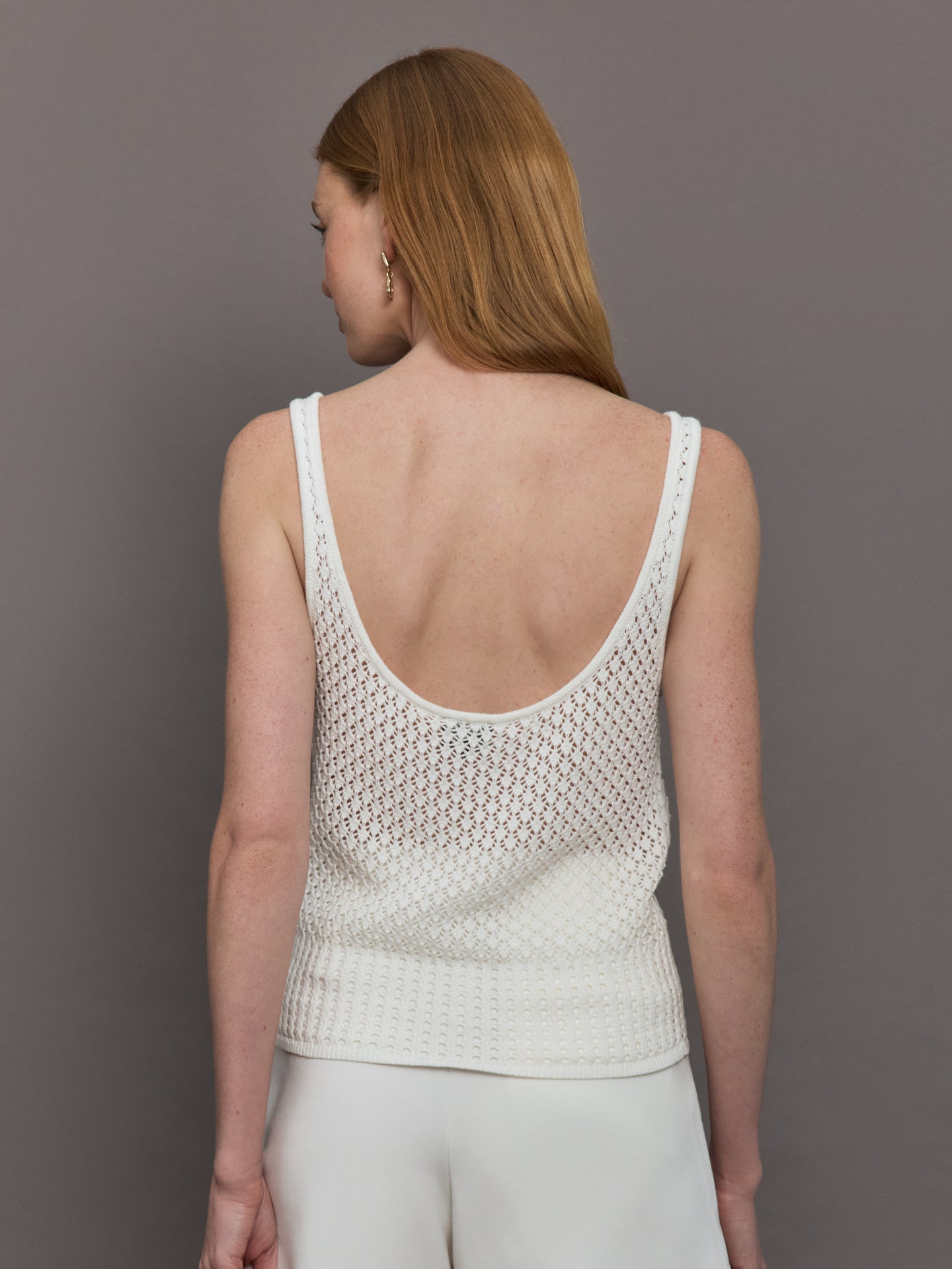 Callum Knit Top | Creme