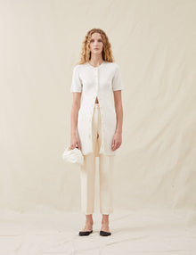Womens | The Knit Mini Dress | Ivory