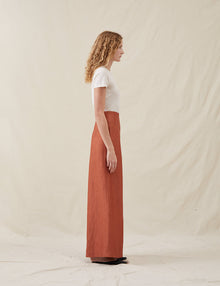 Womens | The Corset Pants | Terracotta