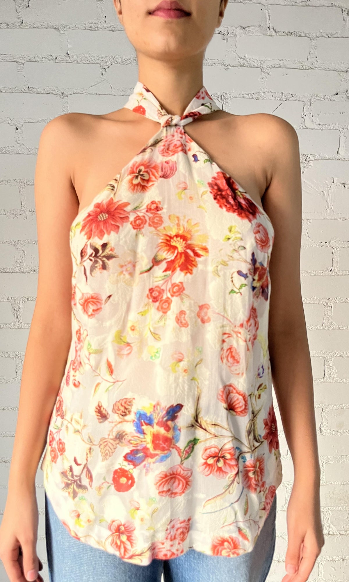 Womens | Inv Viscose Jacquard Top | Multi