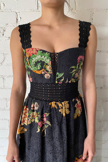 Pahi Long Dress | Black