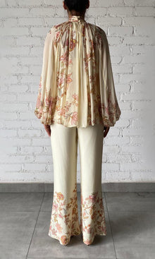 Womens | Riah Viscose Flat Chiffon Top | Ivory