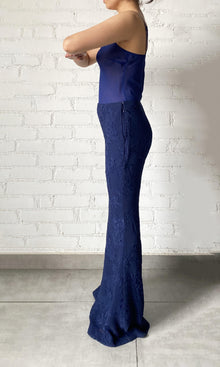 Womens | Tiya Viscose Georgette Pants | Blue