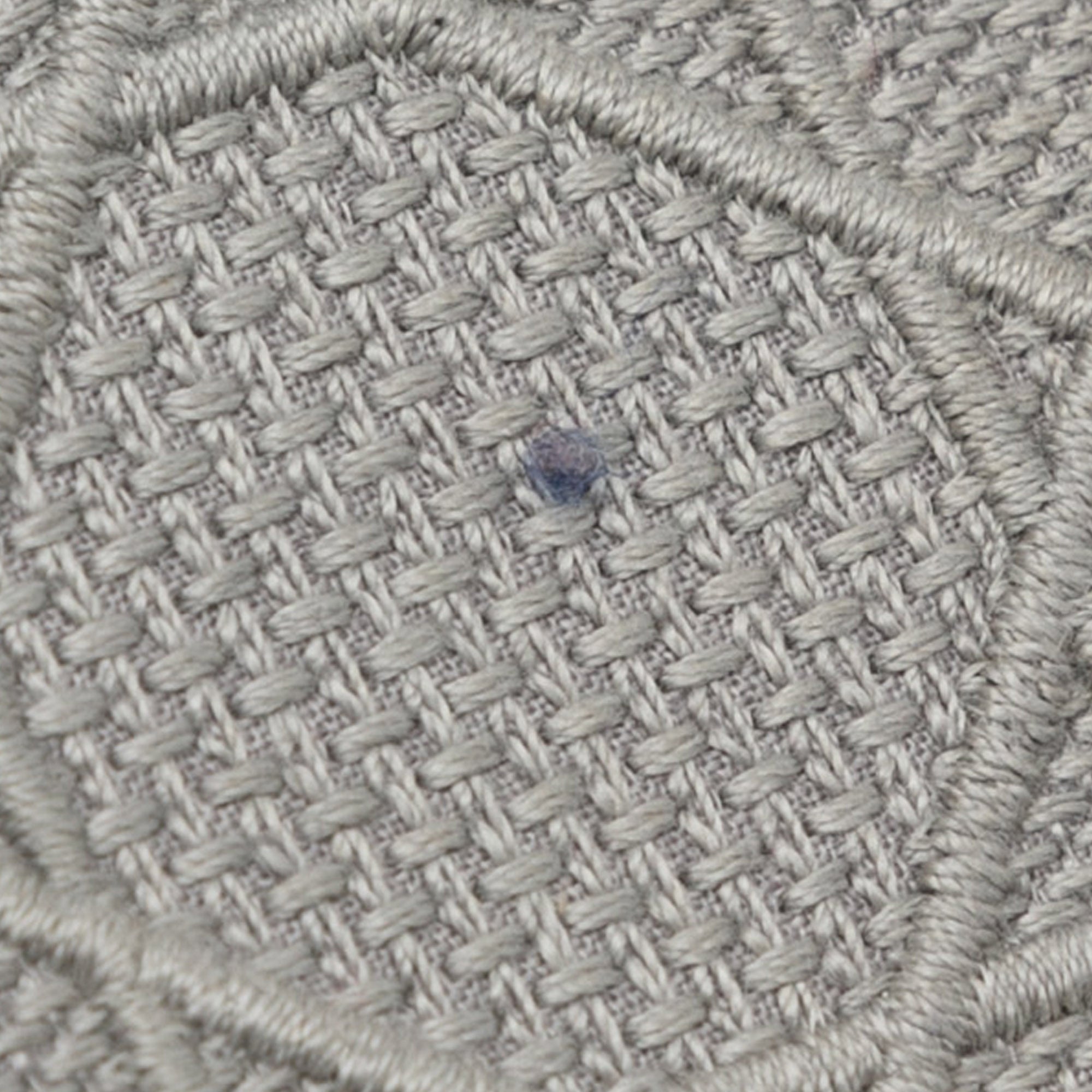 Dior | Pre-Owned Medium Canvas Cannage Lady D Lite - IV | Gray/Light Gray