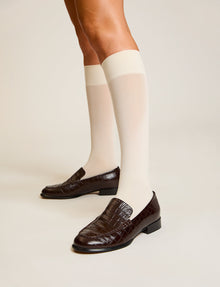 Ultimate Opaque Trouser Socks::Ivory::Main