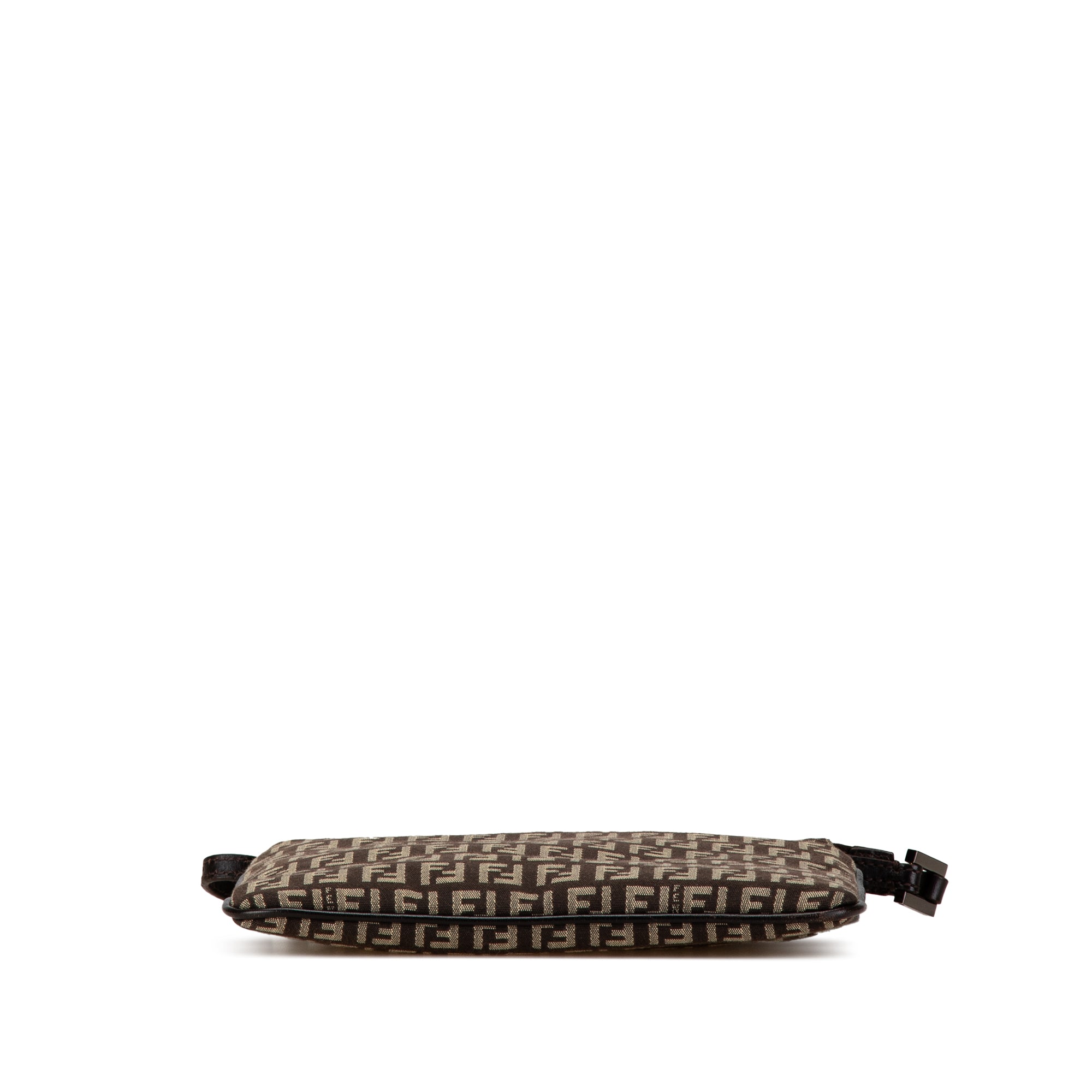 Fendi | Pre-Owned Zucchino Canvas Crossbody | Brown