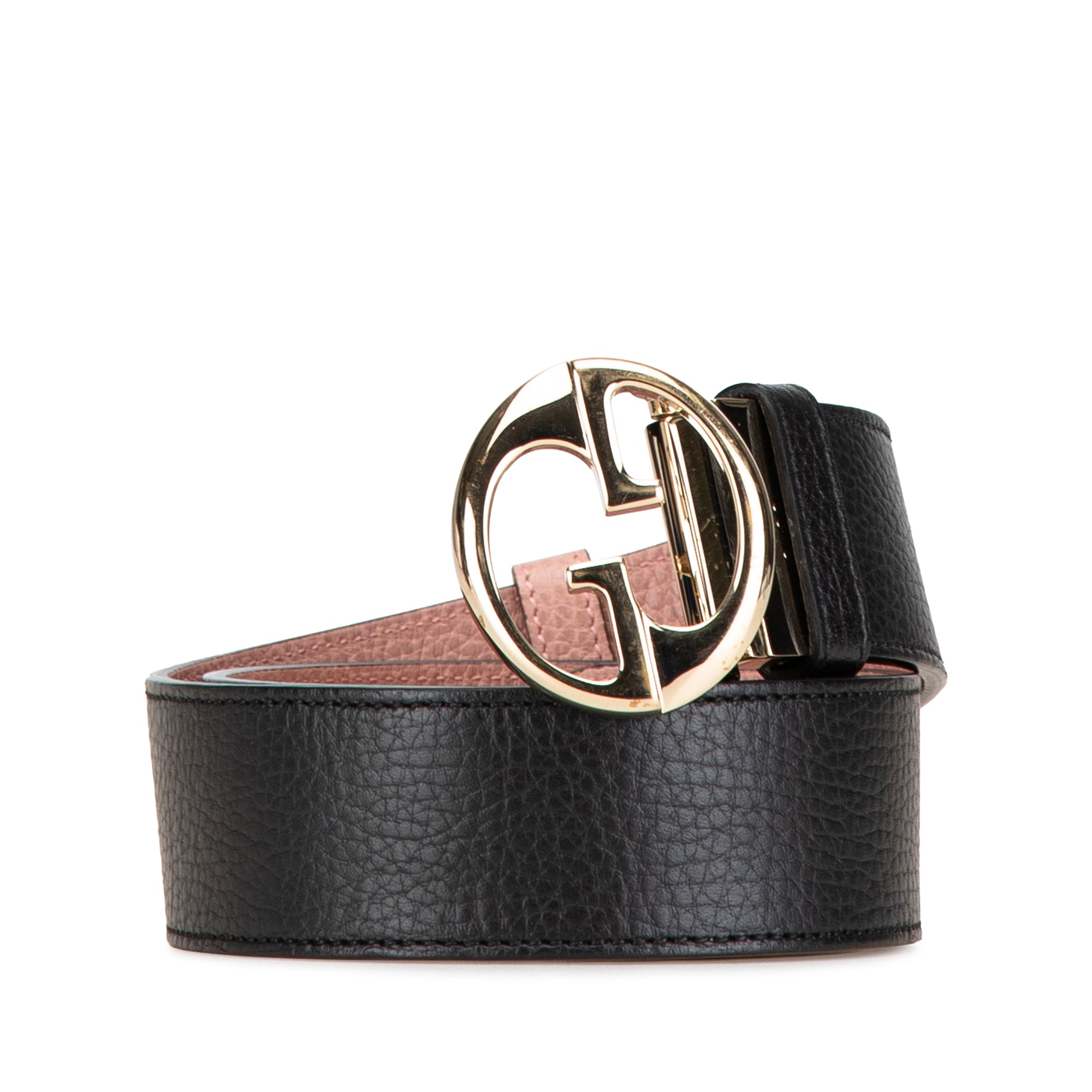 Gucci | Pre-Owned Leather 1973 Reversible Belt | Black