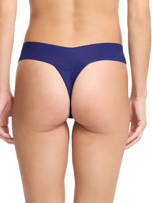Breathesoft Natural Rise Thong | Odyssey Blue