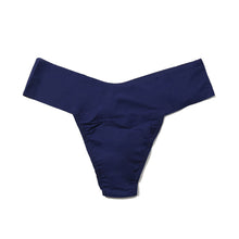 Breathesoft Natural Rise Thong | Odyssey Blue