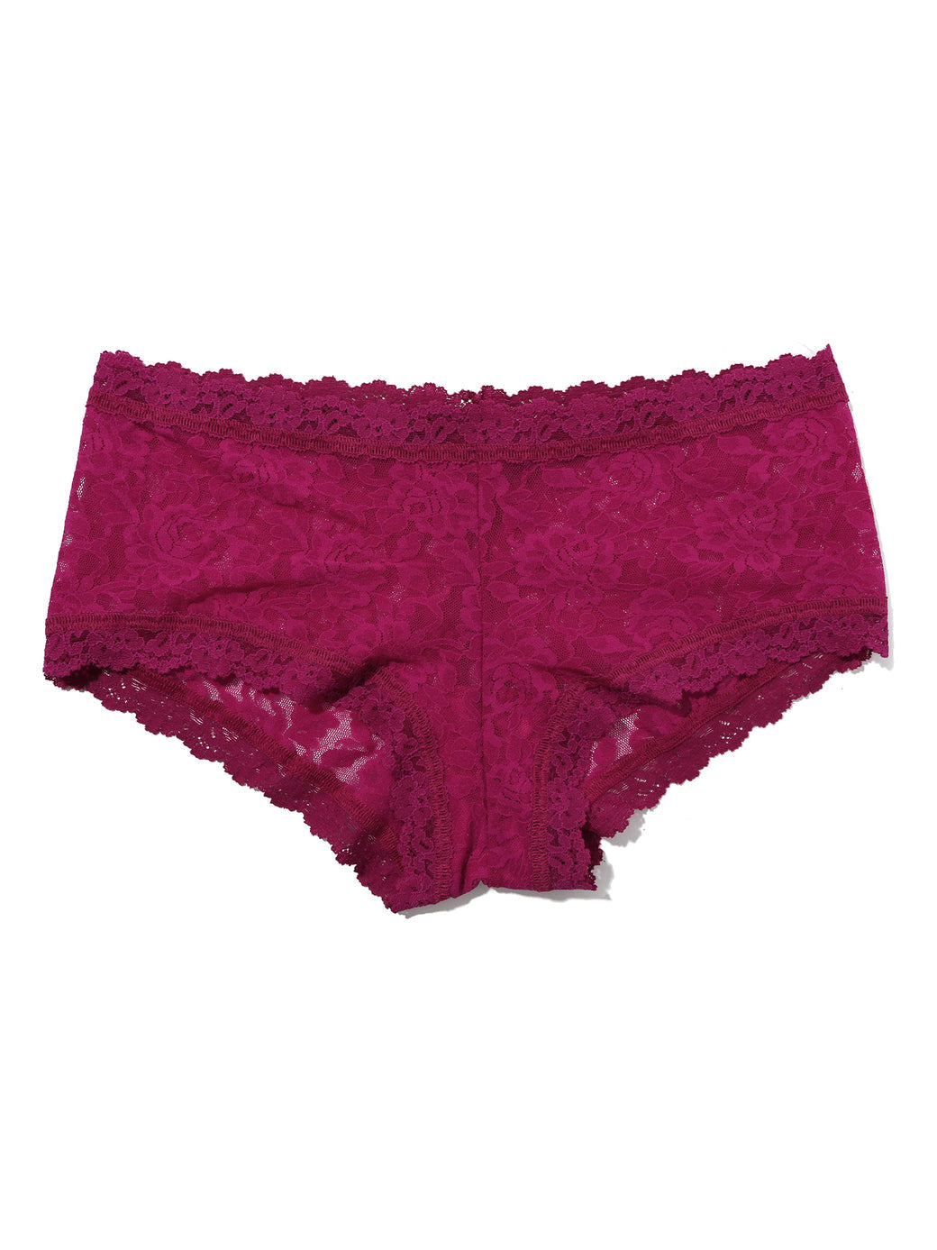 Signature Lace Boy Short | From The Vine (Red)