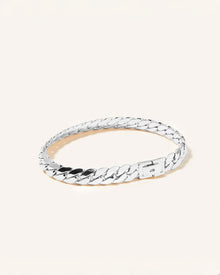 Harvey Anklet | Silver-Dipped Brass
