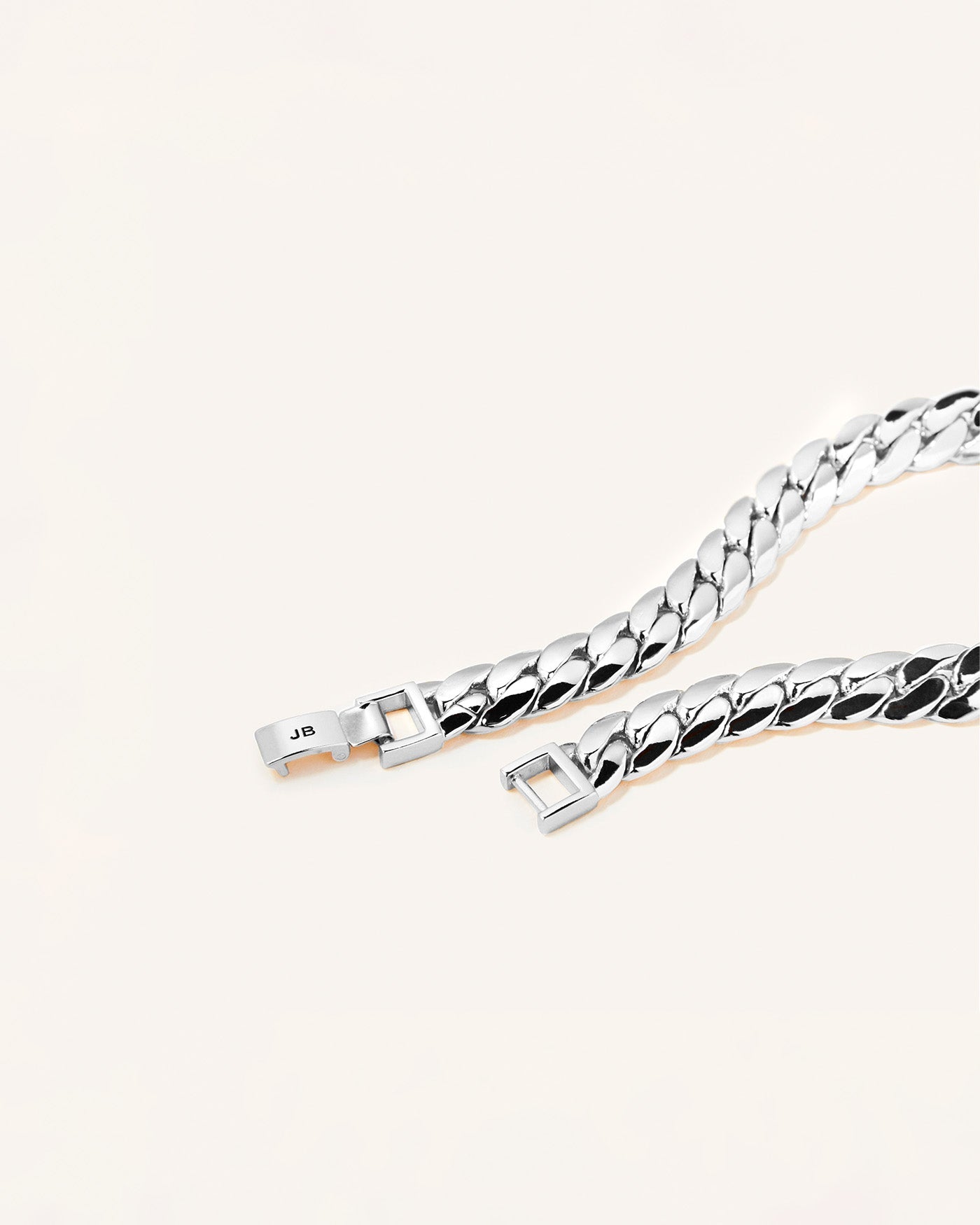 Harvey Anklet | Silver-Dipped Brass