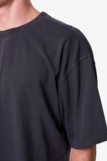 Heavy Basic Tee | Washed Black