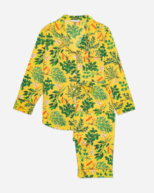 Herb Garden - Long Sleep Set - Citrine - Printfresh