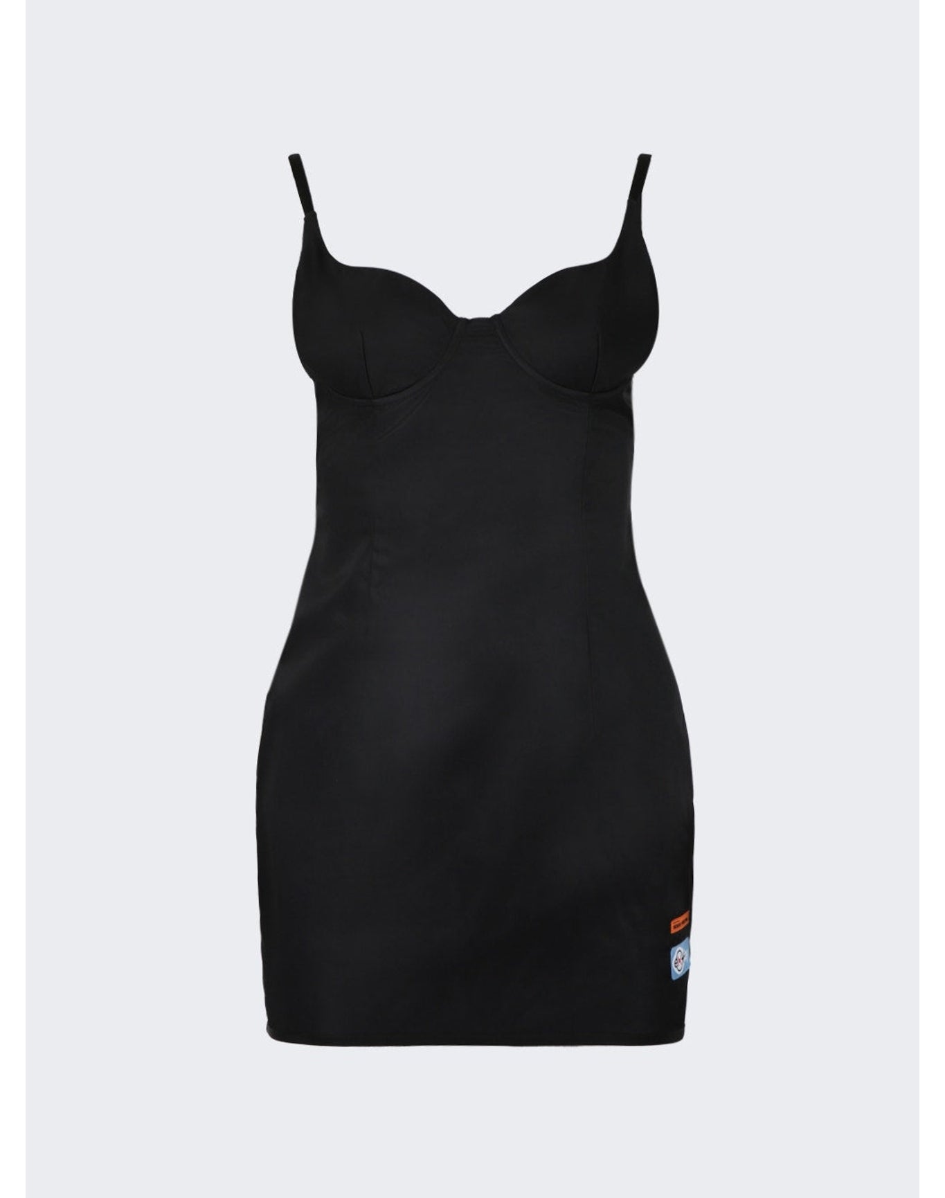 Heron Preston | Women | Ex-ray Nylon Corset Dress | Black