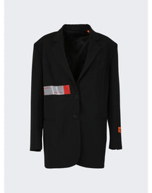 Heron Preston | Women | Logo Tape Tailored Blazer | Black