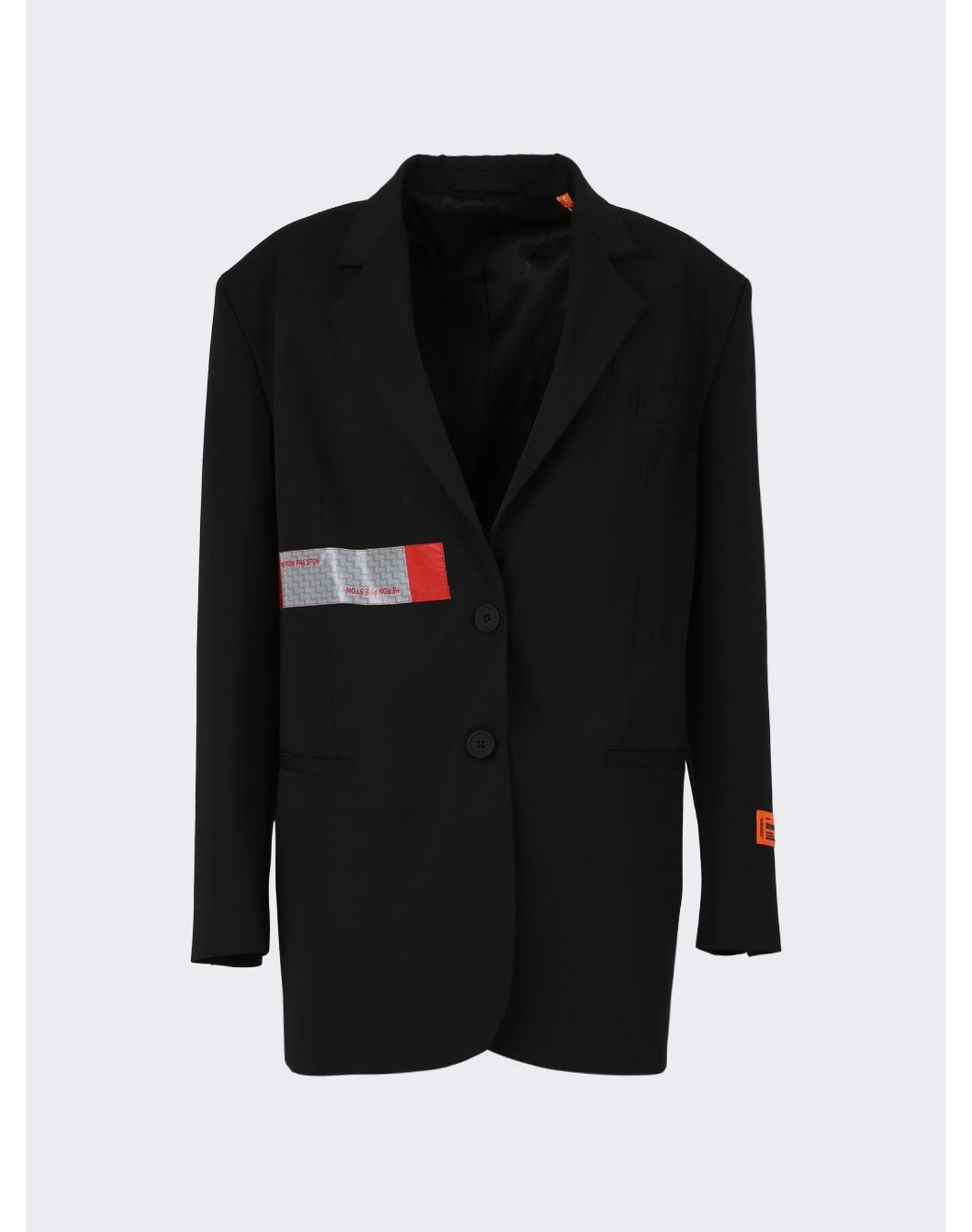 Heron Preston | Women | Logo Tape Tailored Blazer | Black