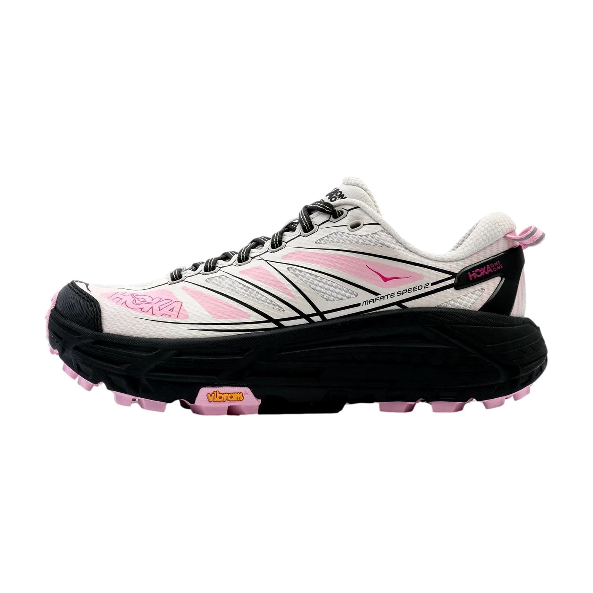 Hoka | Womens | U Mafate Speed 2 Canvas Sneaker | Black