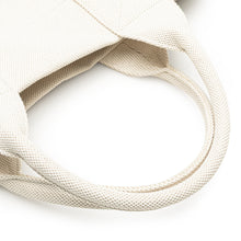 Gucci | Pre-Owned Canvas Embossed Logo Tote | White