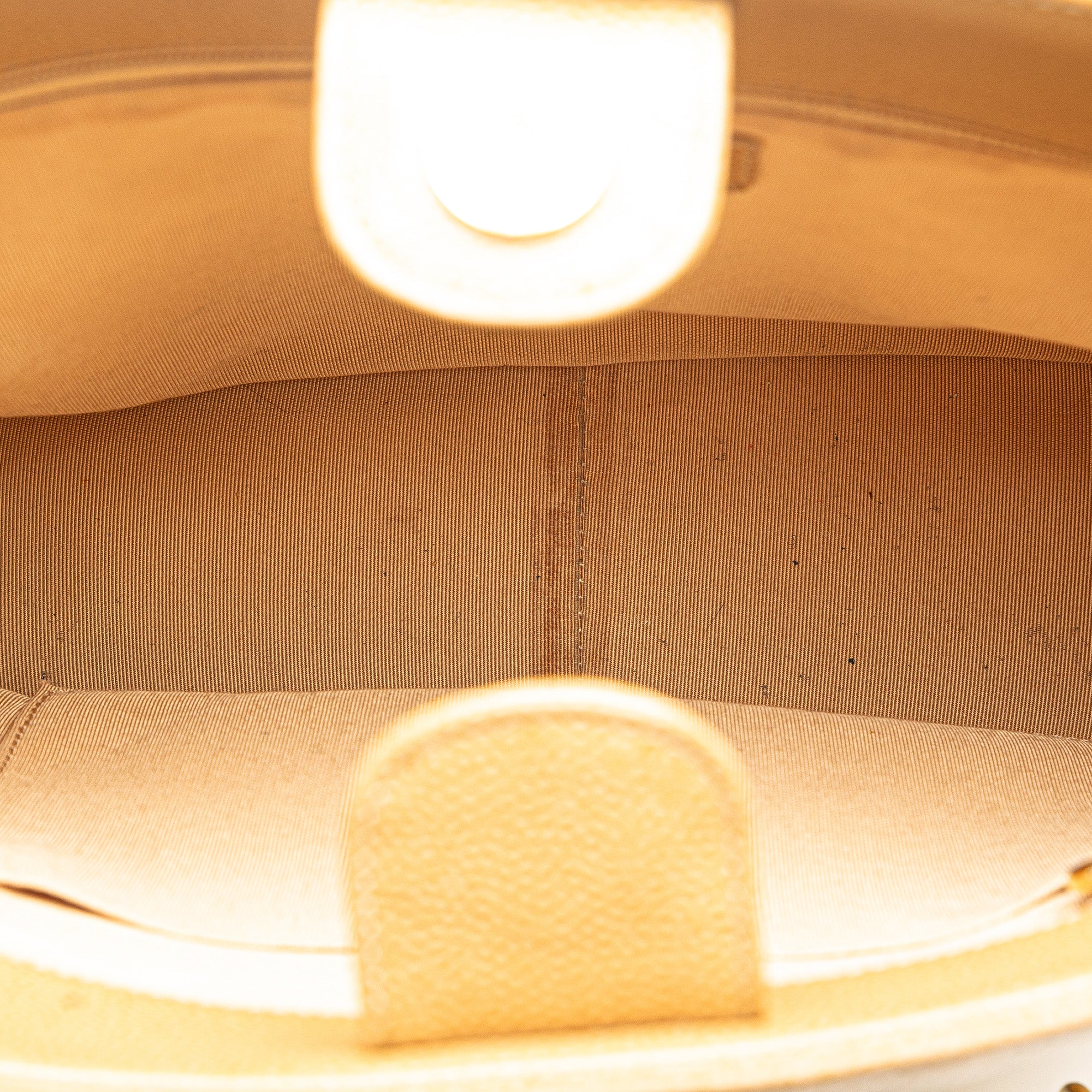 Chanel | Pre-Owned Caviar Petite Shopping Tote | Brown/Caramel