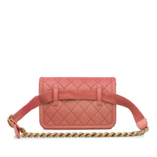Chanel | Pre-Owned Caviar Sunset On The Sea Flap Belt Bag | Pink