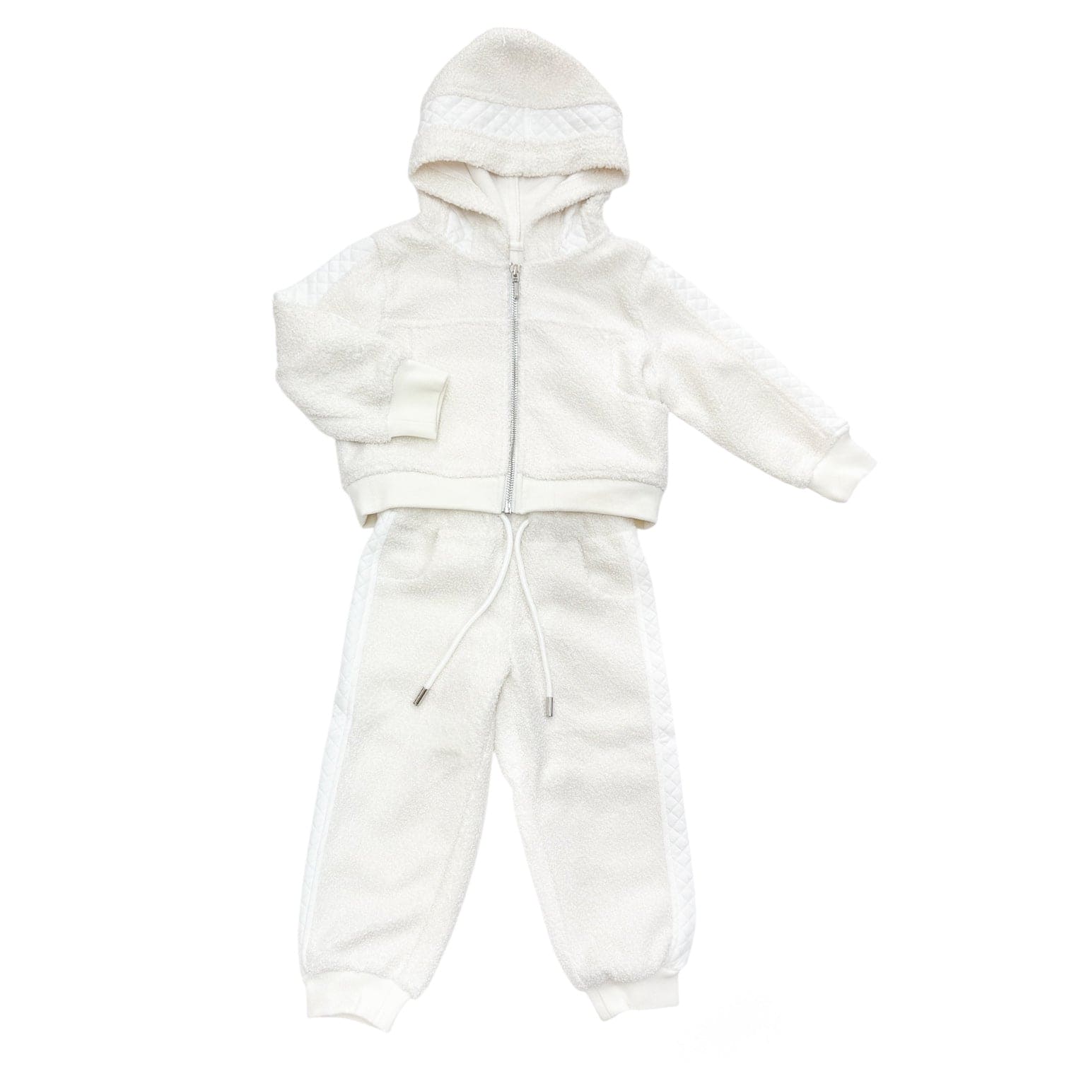 Unisex | Teddy Track Suit | White
