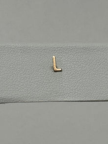 Tiny Initial Earring | 10K Yellow Gold