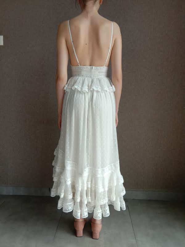 Tyra Long Dress | White