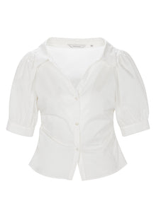 Isla Poplin Shirt | Milk