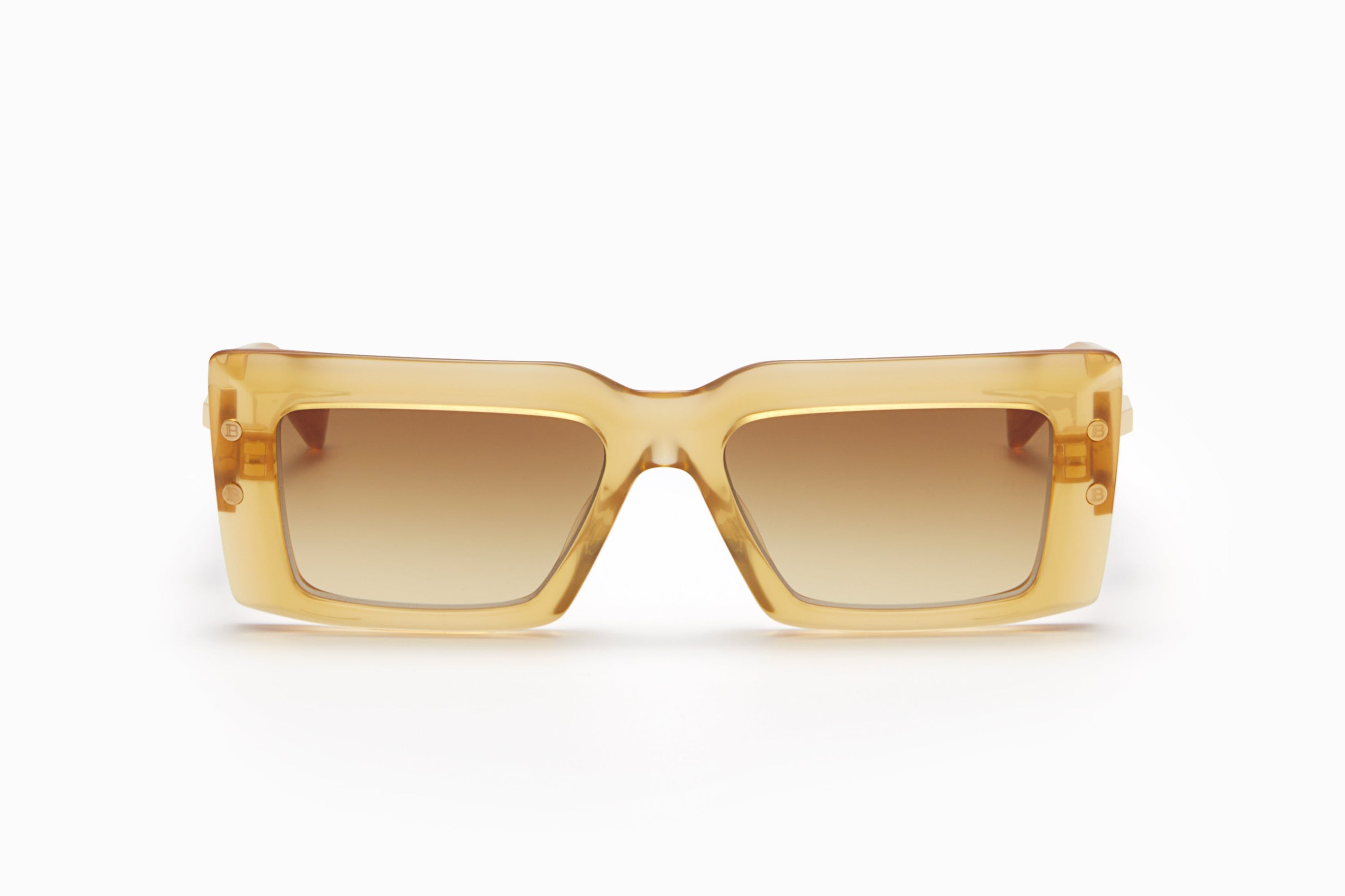 Womens | Imperial Sunglass | Cloudy Amber - Gold | Dark Brown Gradient