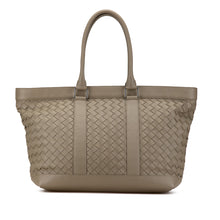 Bottega Veneta | Pre-Owned Nappa Intrecciato Tote | Brown/Taupe