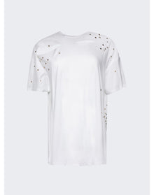 Interior | Women | The Diamante Mandy T-shirt | White
