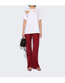 Interior | Women | The Diamante Mandy T-shirt | White