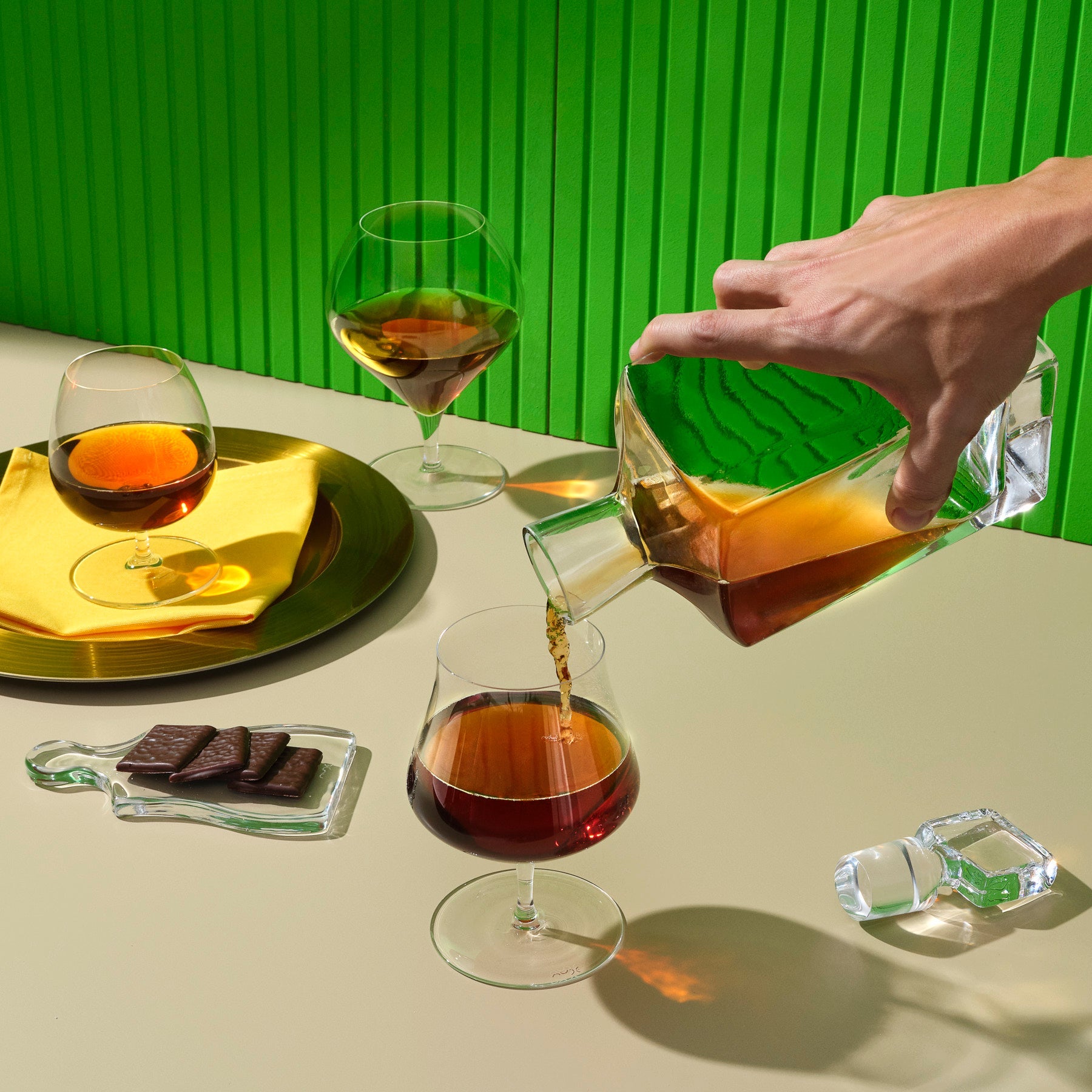Islands Cognac Tasting Glasses | Clear Crystal | Set of 2