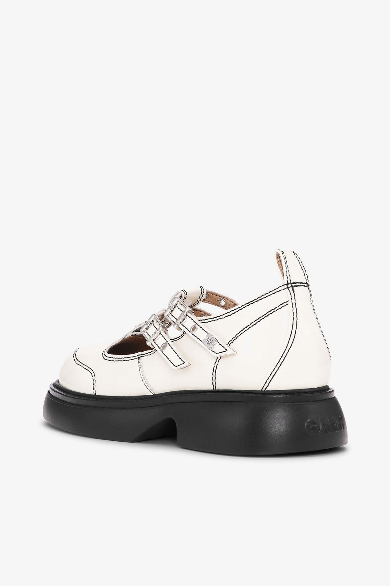 Ivory Mary Jane Shoes | Egret