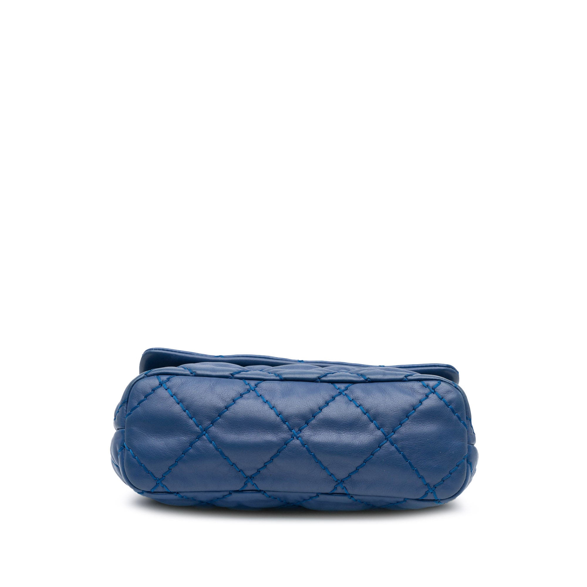 Chanel | Pre-Owned Small Calfskin Love Me Tender Flap | Blue