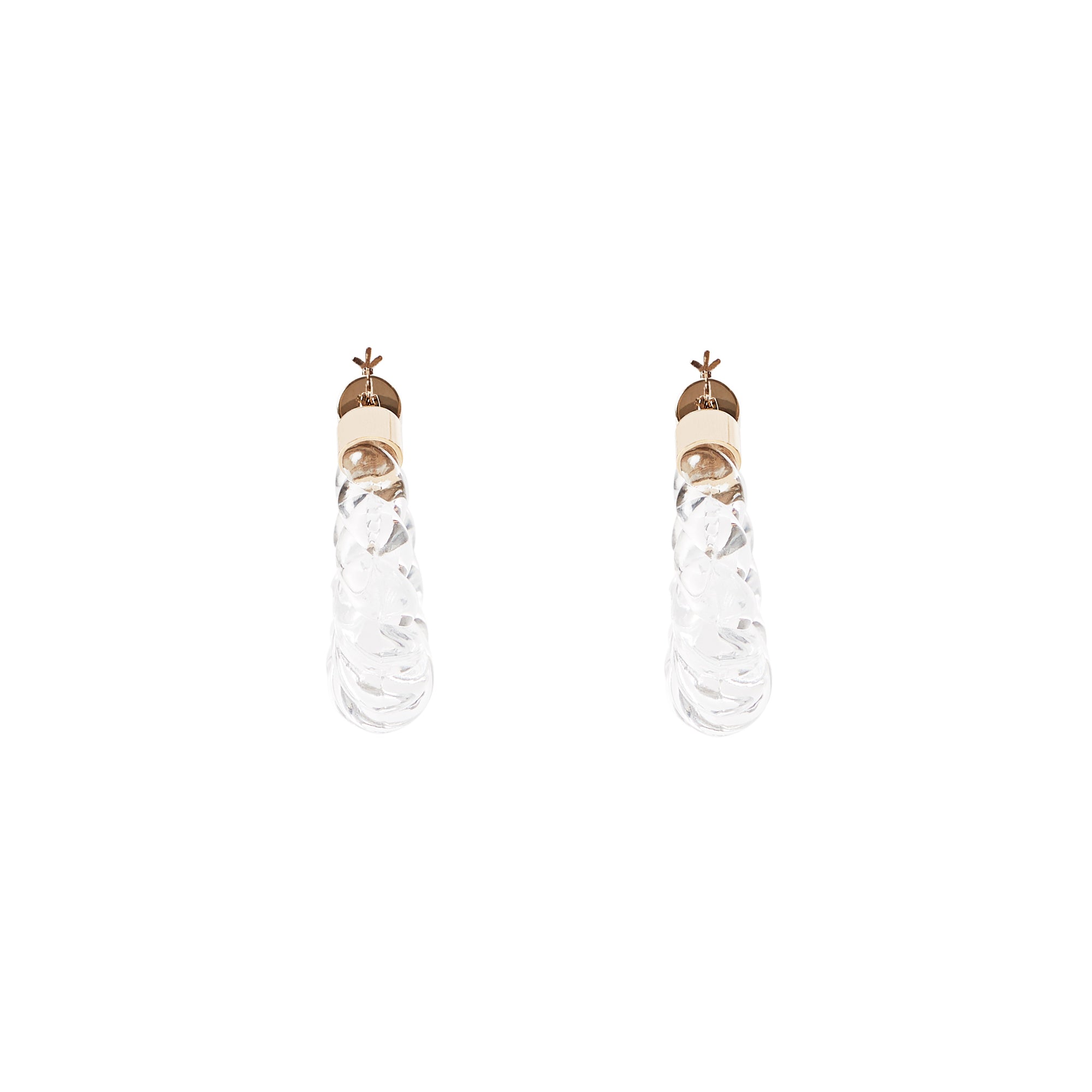 Janis Resin Hoop | Pearl