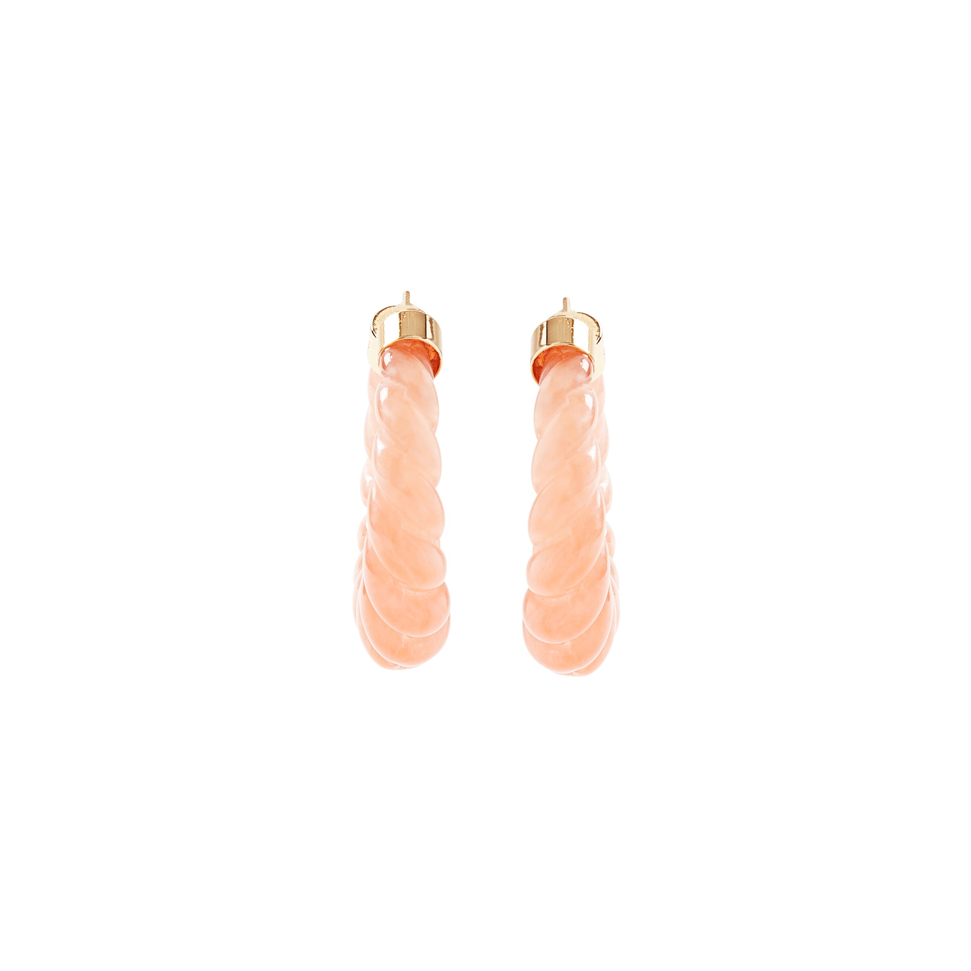 Janis Resin Hoop | Pink