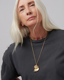 Dylan Pendant Necklace | 14K Gold Dipped Brass