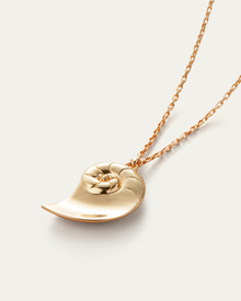 Dylan Pendant Necklace | 14K Gold Dipped Brass