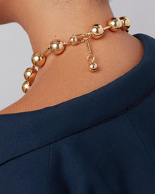 Celeste Mega Necklace | Gold Tone Dipped Brass