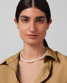 Shell Discs | Odette Collar | 14K Gold-Plated Steel