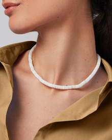Shell Discs | Odette Collar | 14K Gold-Plated Steel