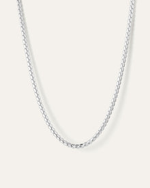 Paloma Chain | Silver Dipped Brass