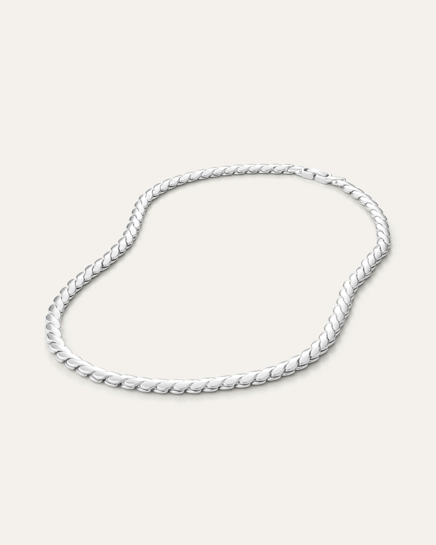 Paloma Chain | Silver Dipped Brass