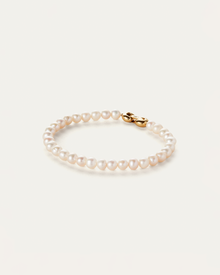 Freshwater Pearl | Noa Bracelet | 14K Gold-Plated Steel