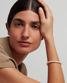 Freshwater Pearl | Noa Bracelet | 14K Gold-Plated Steel