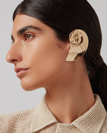 Dylan Ear Cover | Gold Tone Dipped Brass