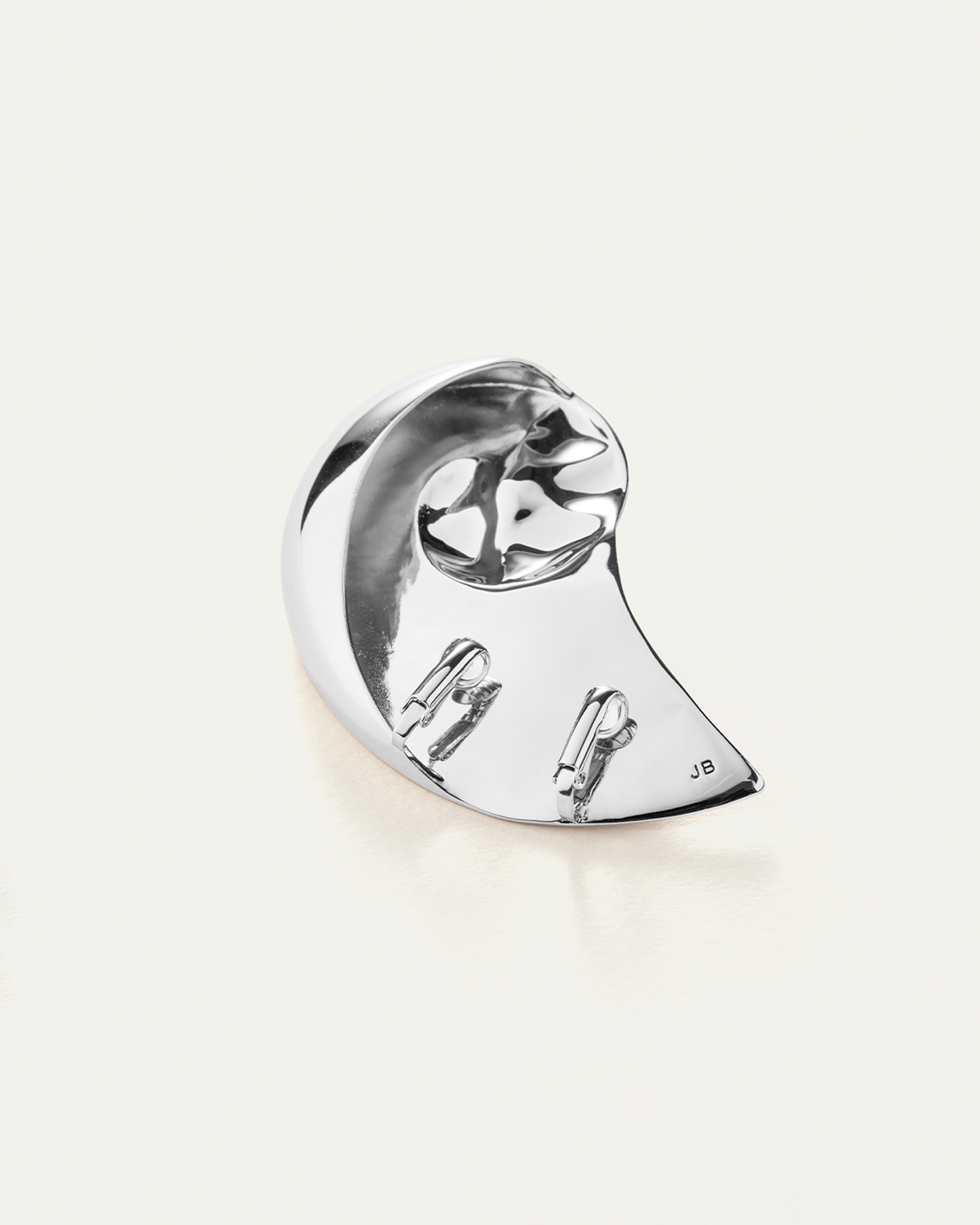 Dylan Ear Cover | Silver Dipped Brass