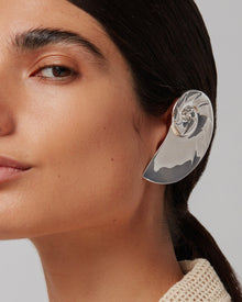 Dylan Ear Cover | Silver Dipped Brass